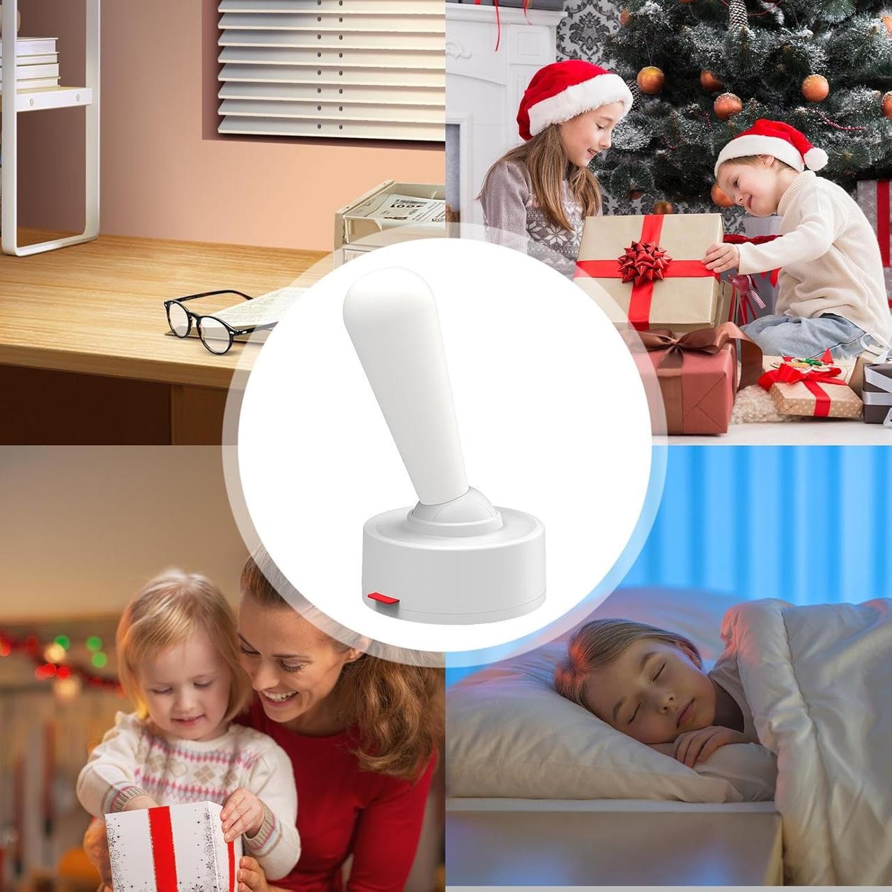 Ночник-светильник аккумуляторный в форме рычага с джойстиковым управлением Белый (2462849794) - фото 4 Ночник-светильник аккумуляторный в форме рычага с джойстиковым управлением Белый (2462849794) - фото 4