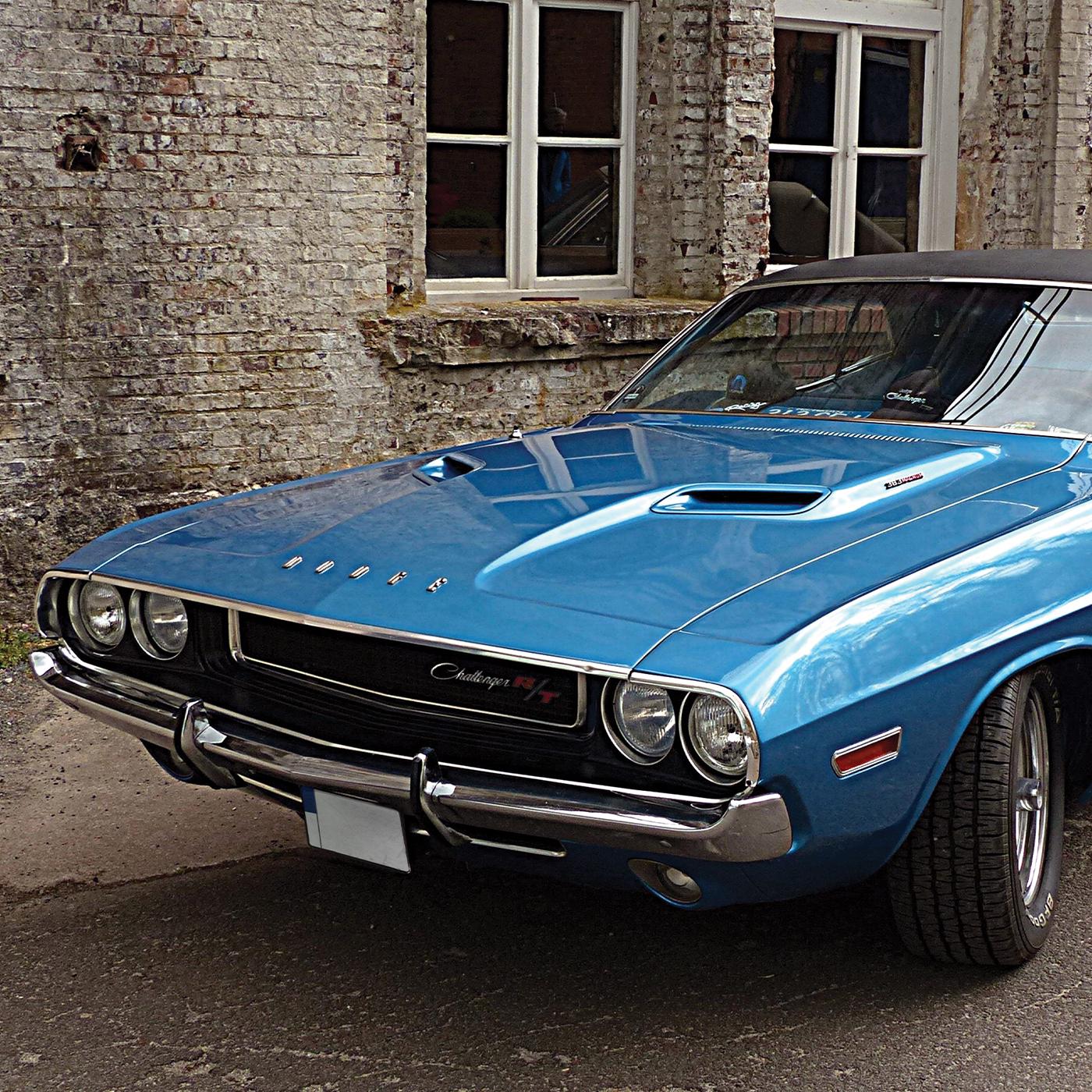 ᐉ Плакат автомобильний Dodge Challenger RT 84x60 см (0285