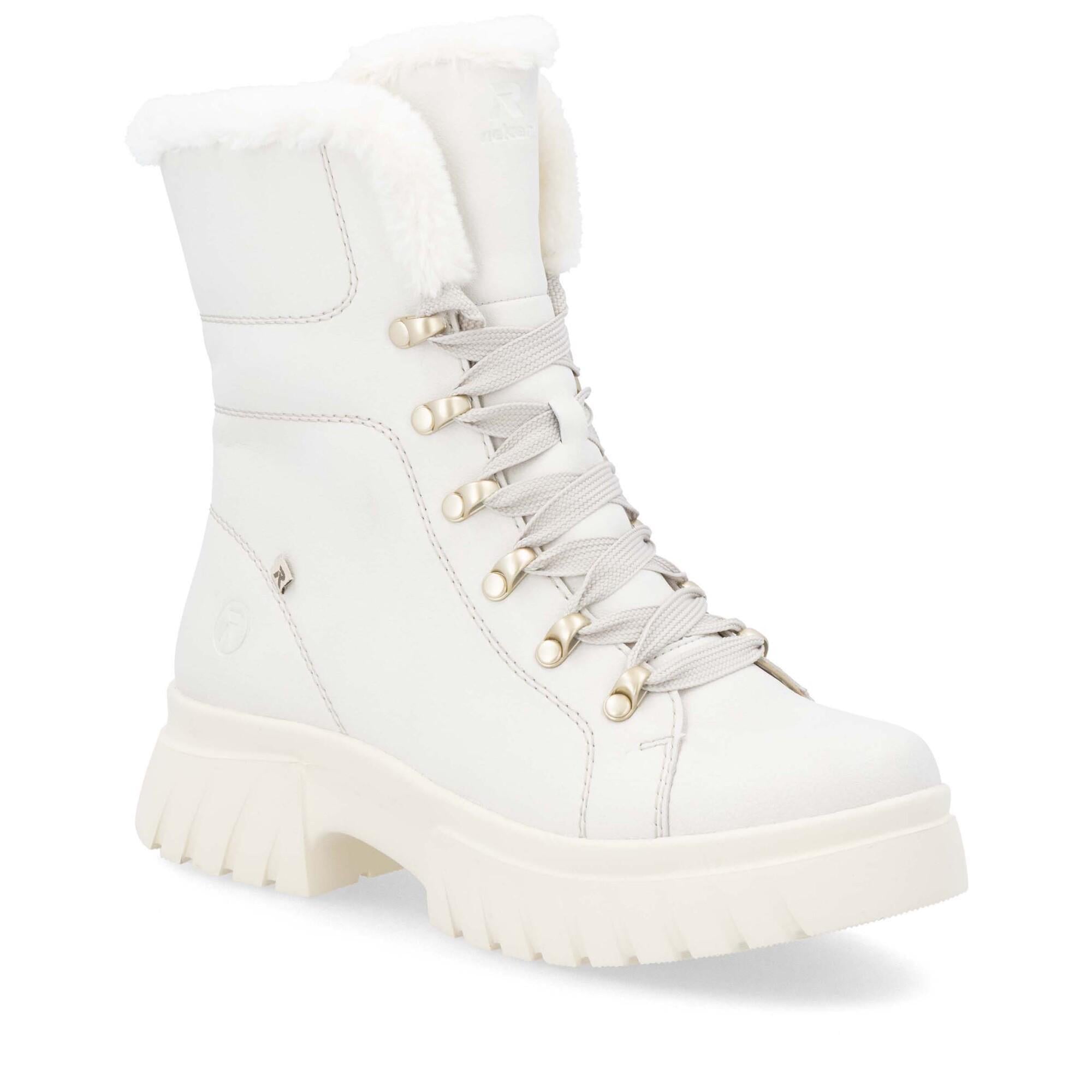 Ботинки женские зимние RIEKER Evolution повседневные р. 39 Белый (013840-39)