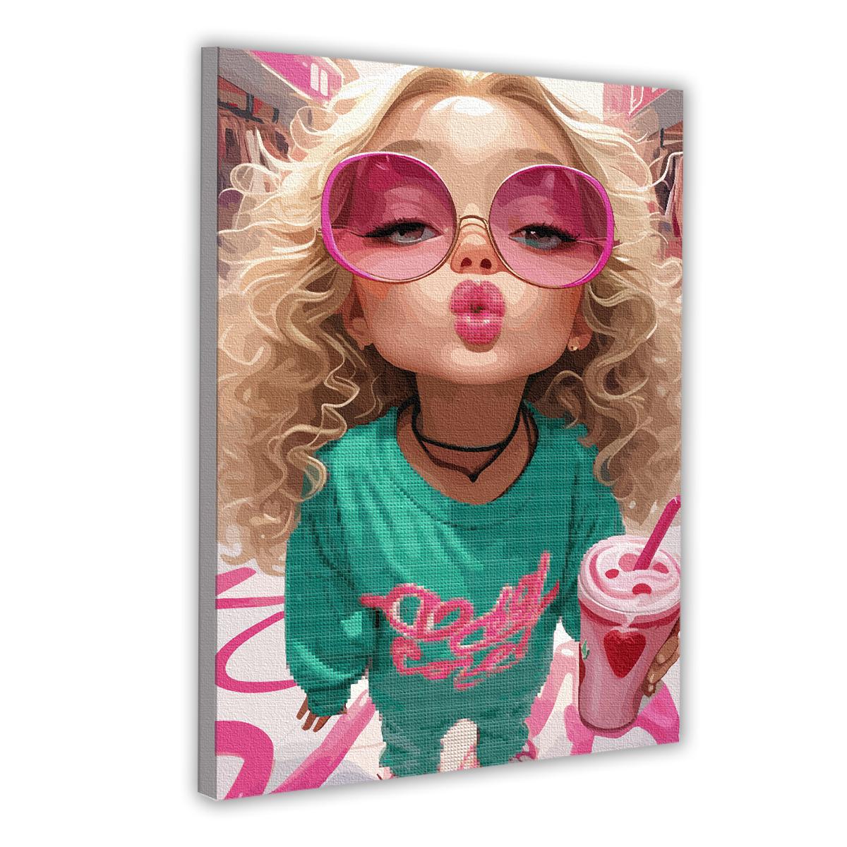 Картина по номерам с алмазной мозаикой Santi Нежный поцелуй 40x50 см (Top-954979)