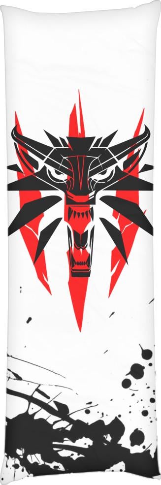 Подушка дакимакура The Witcher 8 40x100 см (13533521)