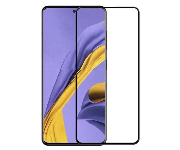 Защитное стекло Full Screen Tempered Glass 2.5D для Samsung Galaxy A71 Black