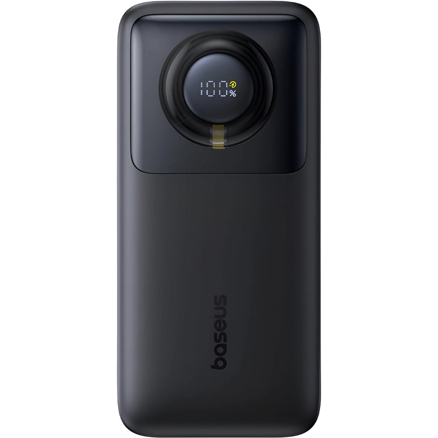 Повербанк BASEUS Free2Pull with Retractable Cable 20000 mAh 65W P10073700123-00 Cosmic Black - фото 2