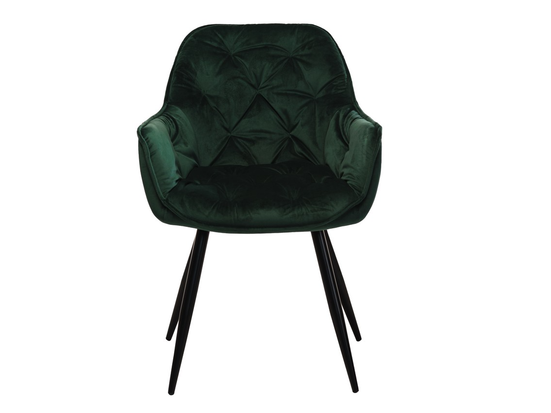 Стул обеденный Vetro Изумруд велюр/Черный (M-65) - фото 5