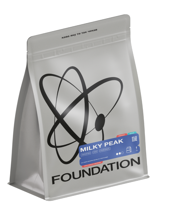 Кофе в зернах Foundation Coffee Roasters Milky Peak свежеобжаренный 1 кг - фото 1