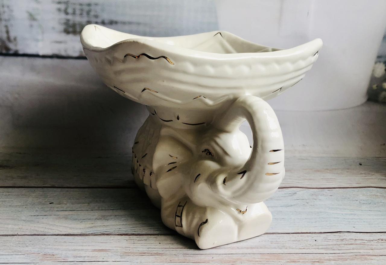 Конфетница Ажур 19х25х21 см Белый с золотом (1418667020) - фото 3 Конфетница Ажур 19х25х21 см Белый с золотом (1418667020) - фото 3