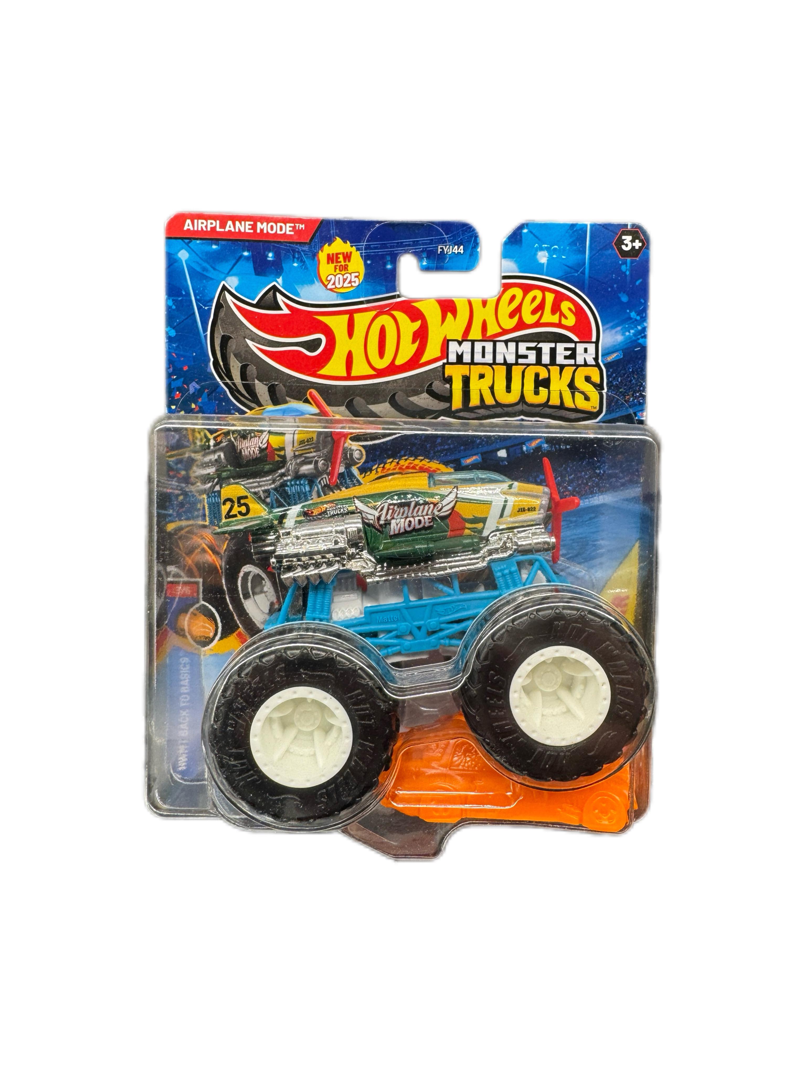 Машинка-внедорожник Hot Wheels Monster truck HWMT Back To Basics /Airplane Mode FYJ44