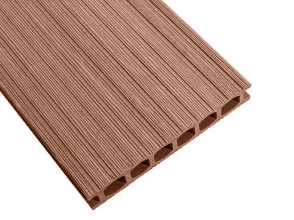 Террасная доска Holzdorf тип Д альтер 162×24х2400 мм Каштан (28673332) - фото 1