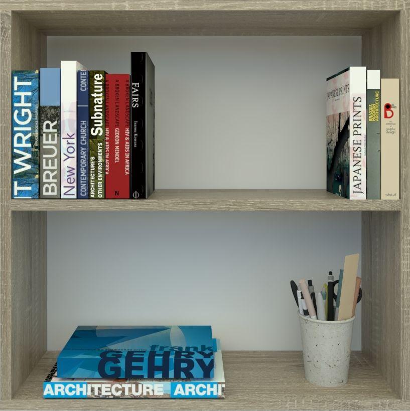 Полка на стену книжная Klick-System ПК-46 Дуб трюфель Полка на стену книжная Klick-System ПК-46 Дуб трюфель