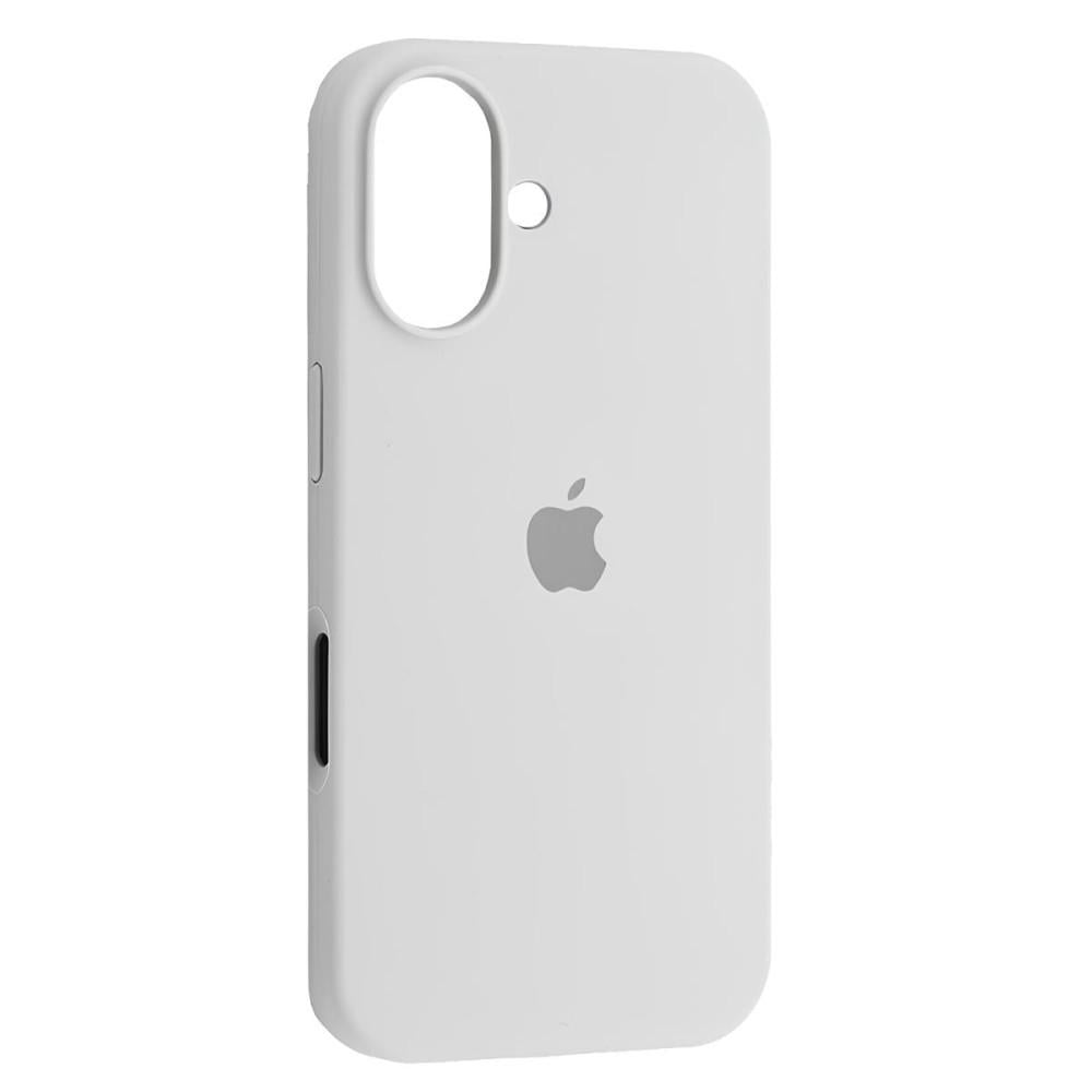 Чехол-накладка Apple Silicone Case for iPhone 16, White (HC)(A)