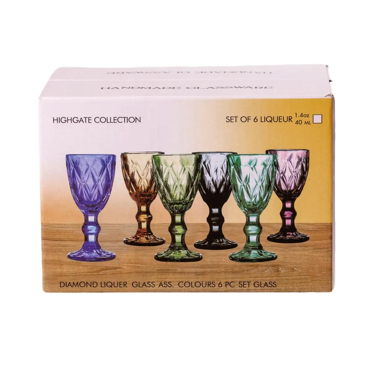 Набор рюмок A-PLUS 6 шт. 50 мл Smoky Grey (9056/1502 DL) - фото 4 Набор рюмок A-PLUS 6 шт. 50 мл Smoky Grey (9056/1502 DL) - фото 4