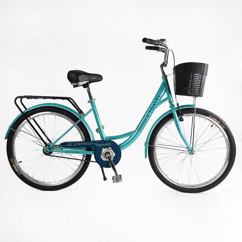Велосипед Corso 26" Travel 2024 Синій (TL-26417)