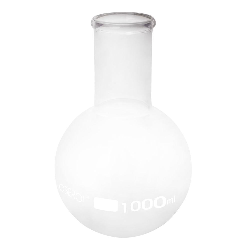 Колба плоскодонная широкая горловина 1000 мл (12477)
