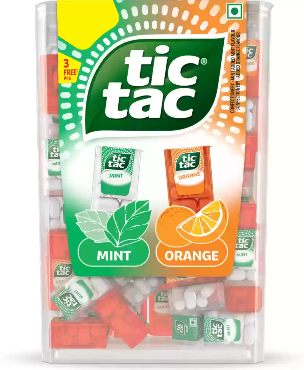 Драже Tic Tac Minty Fruity Mint 75 шт. x 3,4 г (2535305864) Драже Tic Tac Minty Fruity Mint 75 шт. x 3,4 г (2535305864)