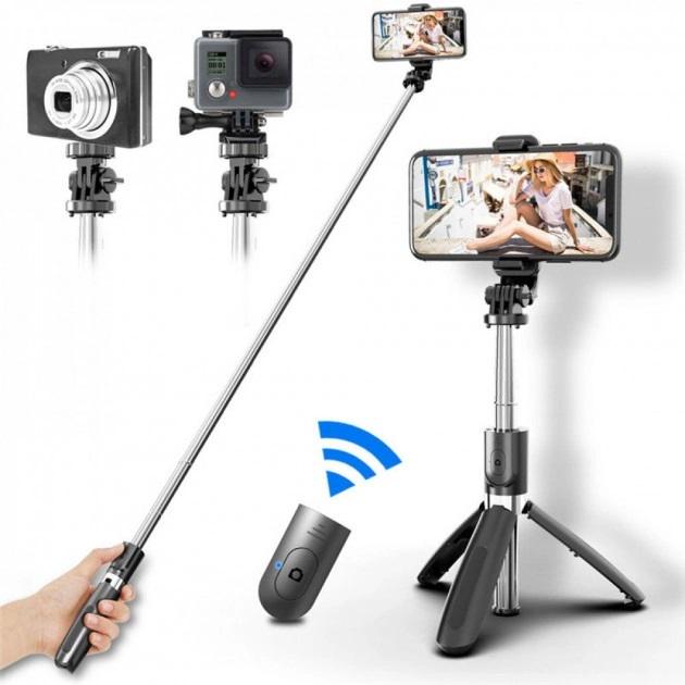 ᐉ Штатив для телефона Selfie Stick L02 Bluetooth 3в1 монопод/селфи ...