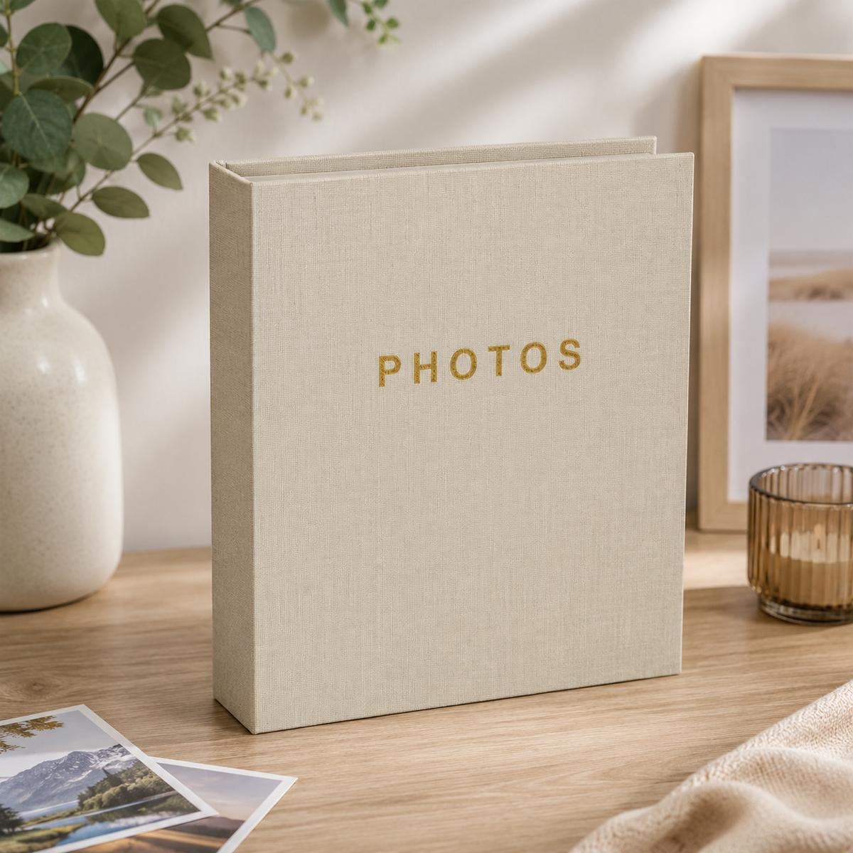 Фотоальбомы UFO PP-46200 Classic 200 фото 10х15 см Beige