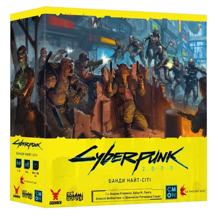 Настольная игра Cyberpunk 2077. Банды Найт-Сити (GKCH228nc)