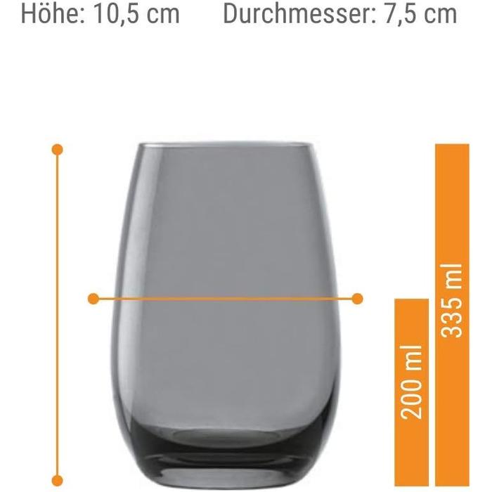 Набор стаканов для воды Elements Stölzle Lausitz 335 мл 6 предметов Разноцветный (35209S001) - фото 4 Набор стаканов для воды Elements Stölzle Lausitz 335 мл 6 предметов Разноцветный (35209S001) - фото 4