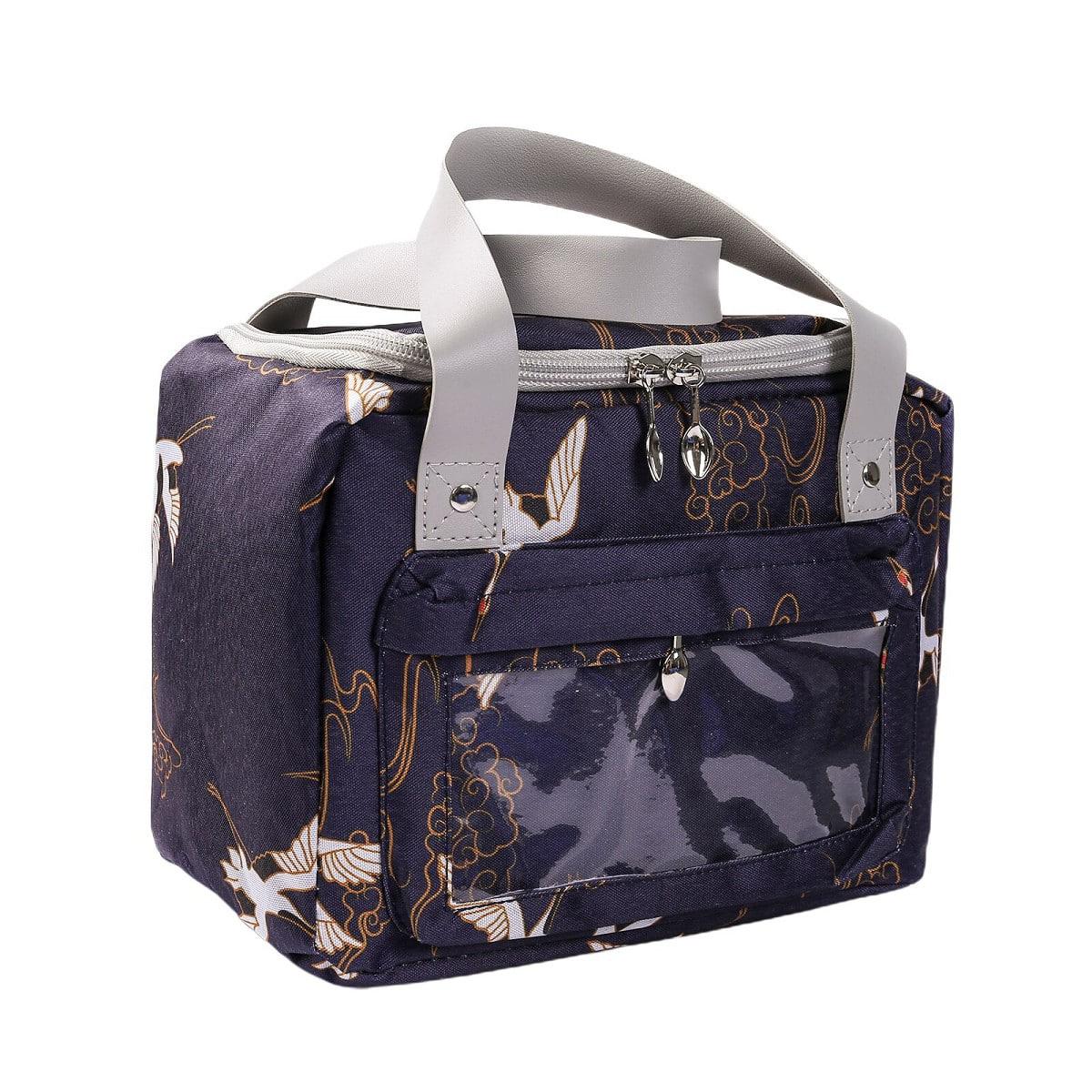 Ланч-бокс прямоугольный с прозрачным карманом Синий - фото 3 Ланч-бокс прямоугольный с прозрачным карманом Синий - фото 3