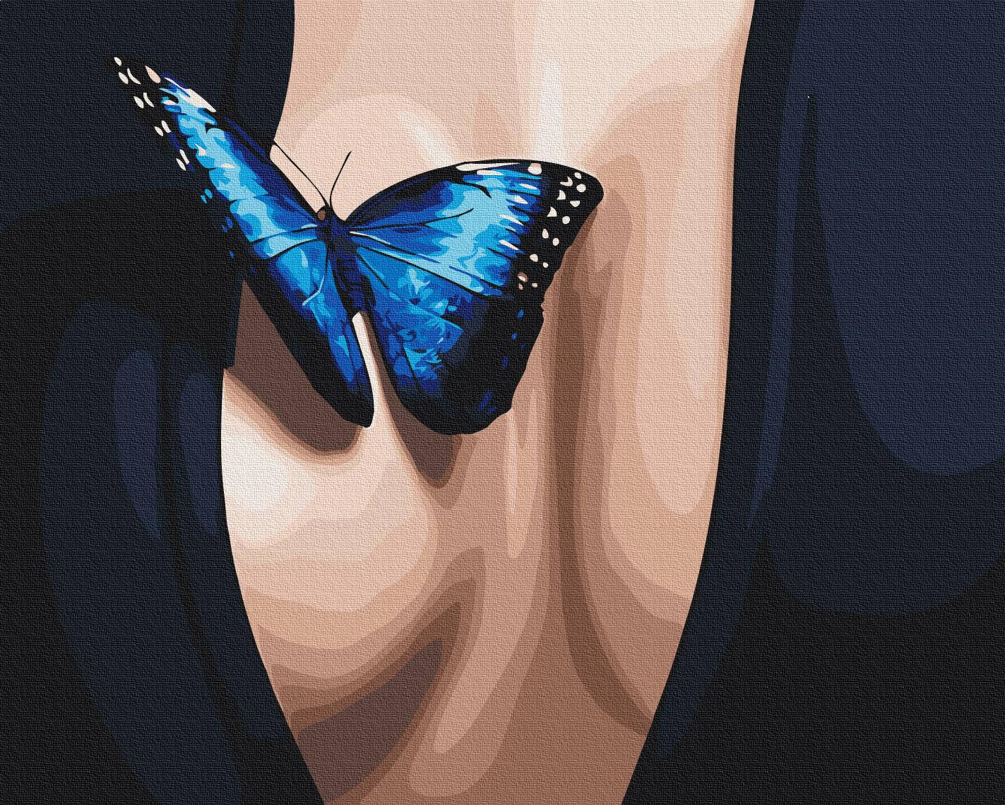 Картина за номерами Brushme Синій трепіт 48x60 см (BS53938L)