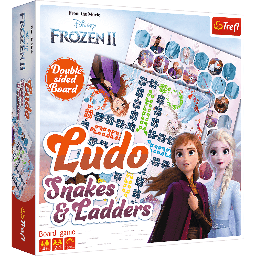 Настільна гра Frozen II Ludo Snakes and Ladders (2114695926)