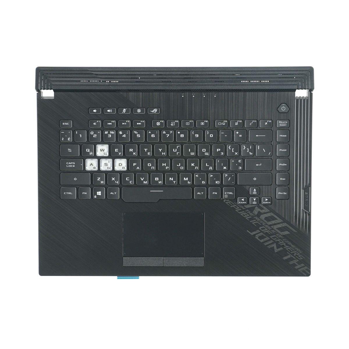 Топкейс с клавиатурой для ноутбука Asus ROG Strix (90NR0341-R34UA0)