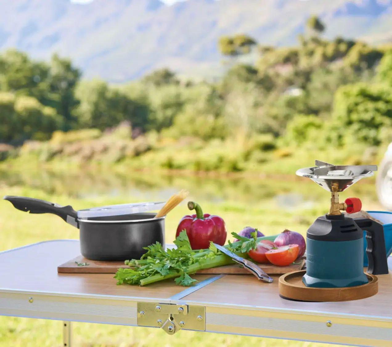 Газова плита кемпінгова Rocktrail 1200 Вт Чорний (100361500001) - фото 8 Газова плита кемпінгова Rocktrail 1200 Вт Чорний (100361500001) - фото 8