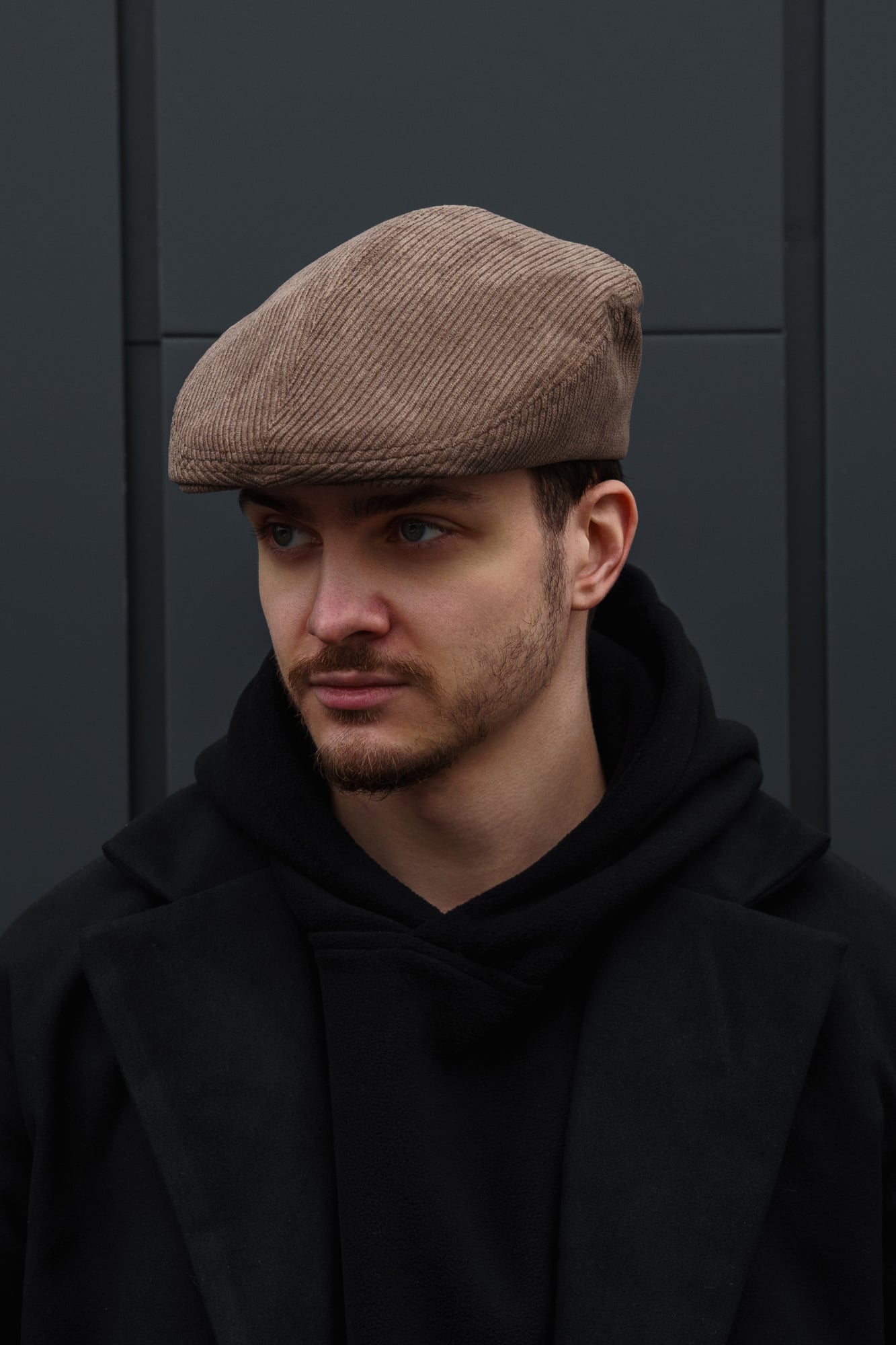 Кепка-кашкет Without Maestro канголка в рубчик Beige (8056798 8056799) Кепка-кашкет Without Maestro канголка в рубчик Beige (8056798 8056799)