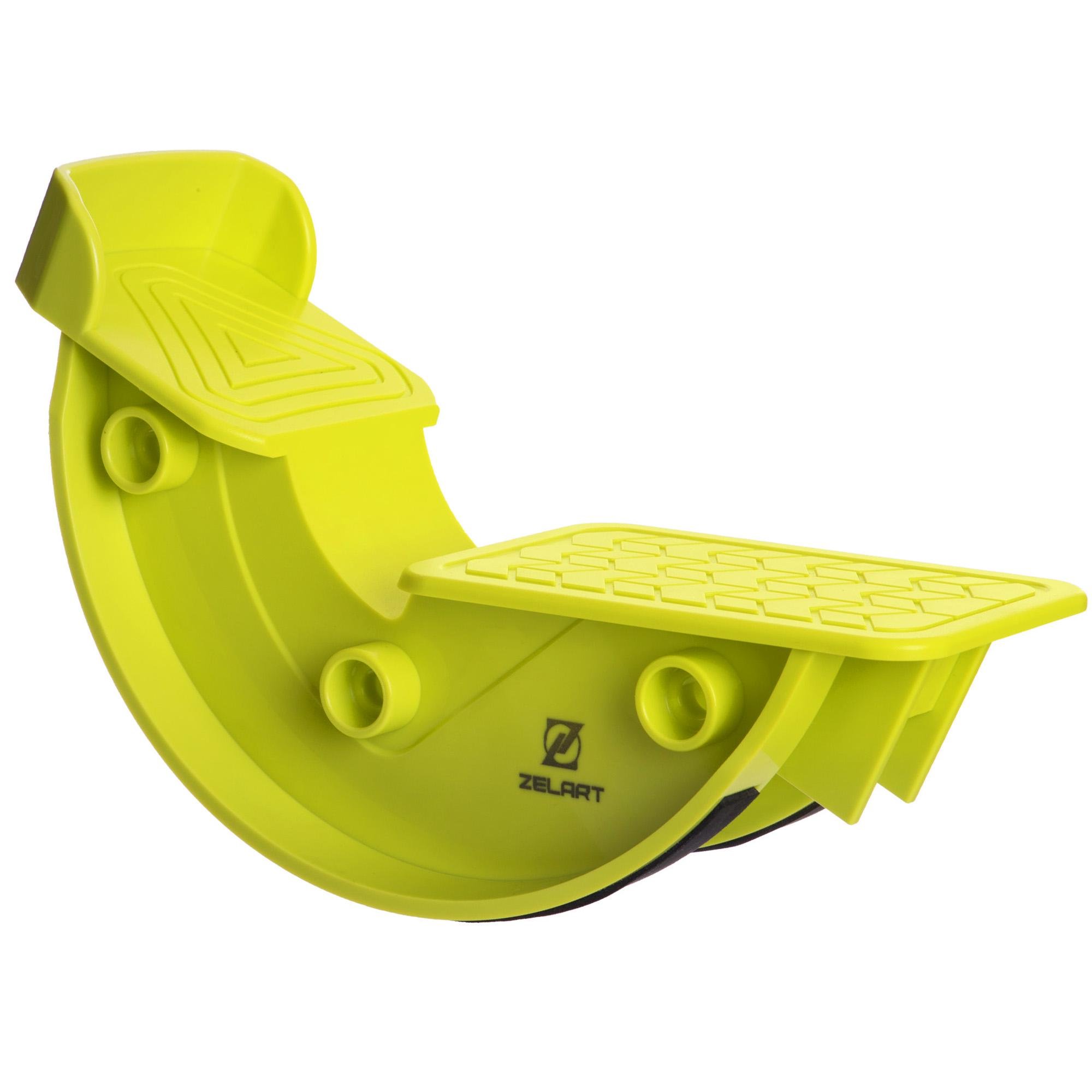Тренажер для баланса и растяжки мышц стопы Zelart FI-2574 Салатовый (DR004564)