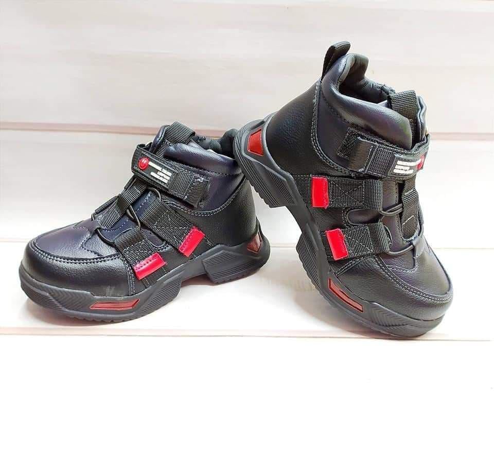 Ботинки дитячі BEESKY демисезонні для хлопчика р. 29 Чорний (013081/29)