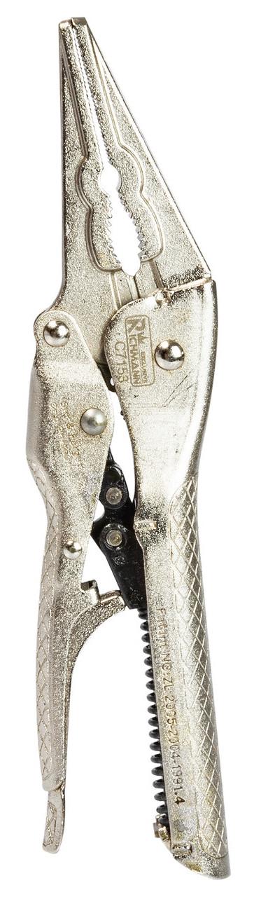 Клещи зажимные автоматические Richmann тип Morse'a удлиненные губки 200 мм (C7153)