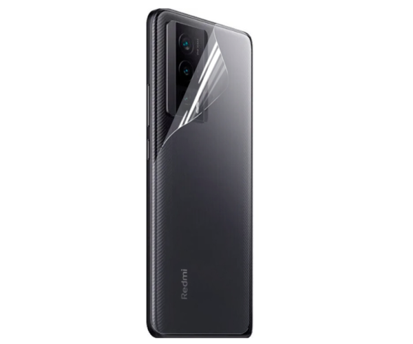 Пленка противоударная гидрогелевая Hydrogel Film для Xiaomi Redmi K60 Pro на заднюю панель Transparent