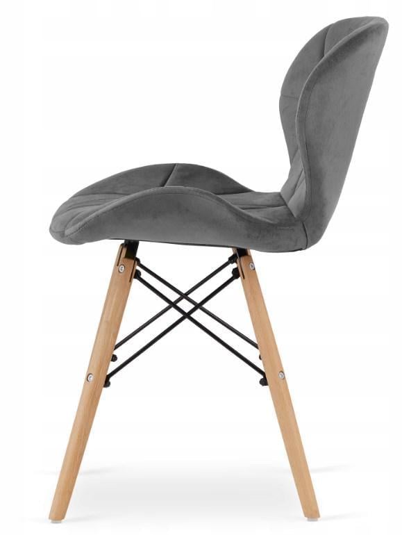 Крісло офісне Bonro B- 531 велюр Сірий (4180) - фото 8 Крісло офісне Bonro B- 531 велюр Сірий (4180) - фото 8