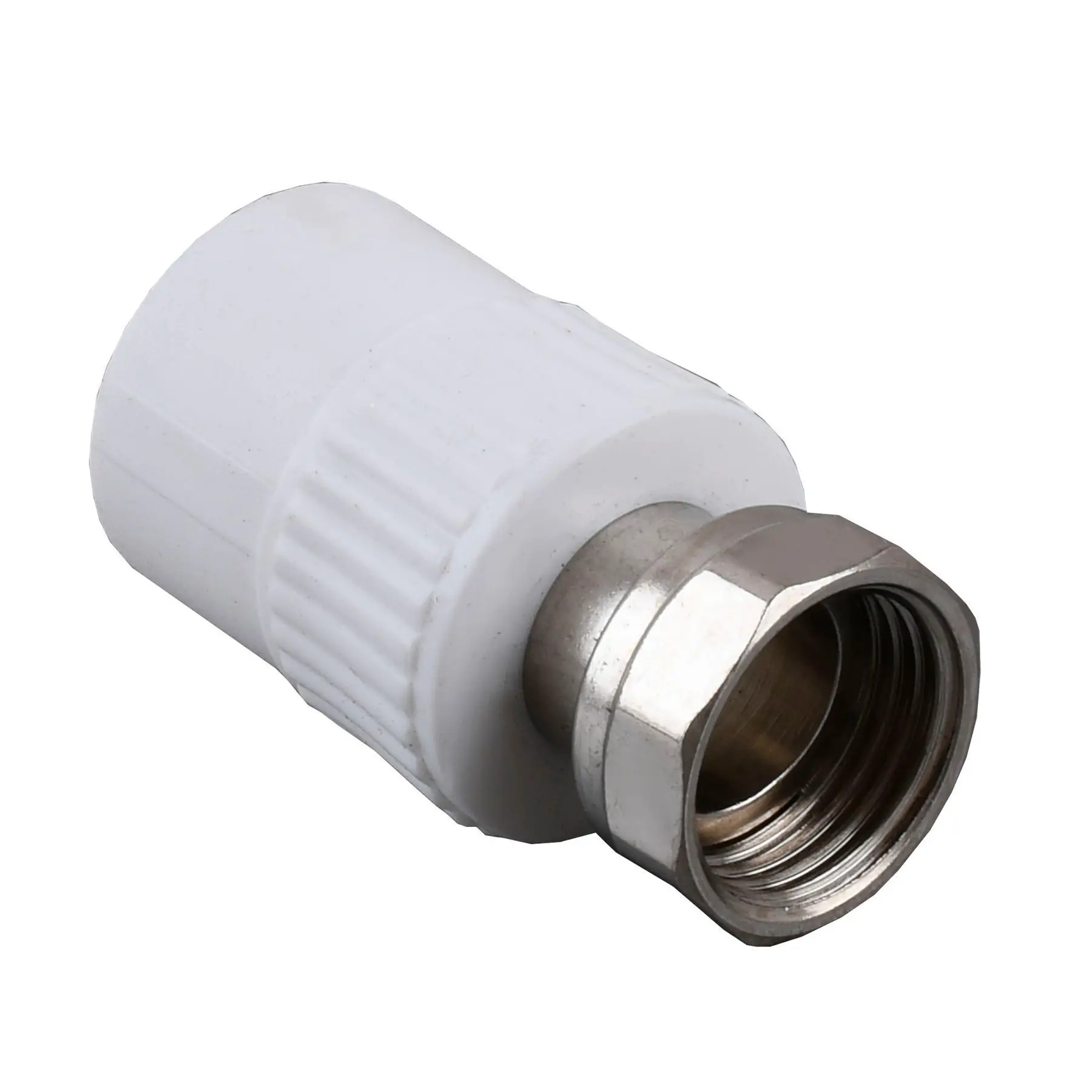 Муфта з накидною гайкою KALDE PPR d 20х1/2" Білий (12082/30366278)