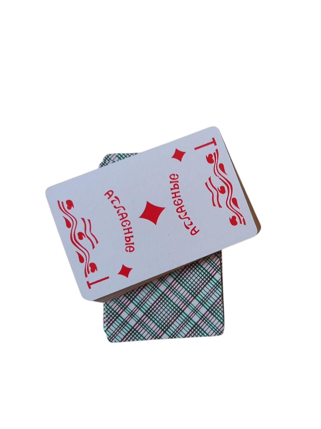 Гральні карти Атласні на 36 карти (28834349) - фото 3 Гральні карти Атласні на 36 карти (28834349) - фото 3