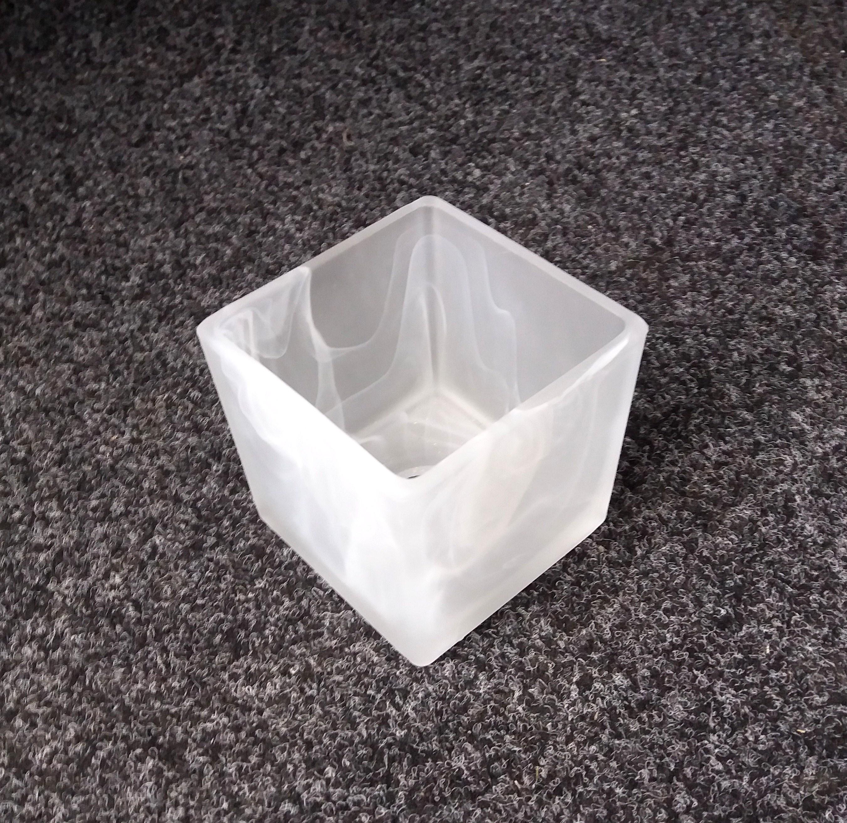 Плафон стеклянный Куб Е14 матовый Белый - фото 8 Плафон стеклянный Куб Е14 матовый Белый - фото 8