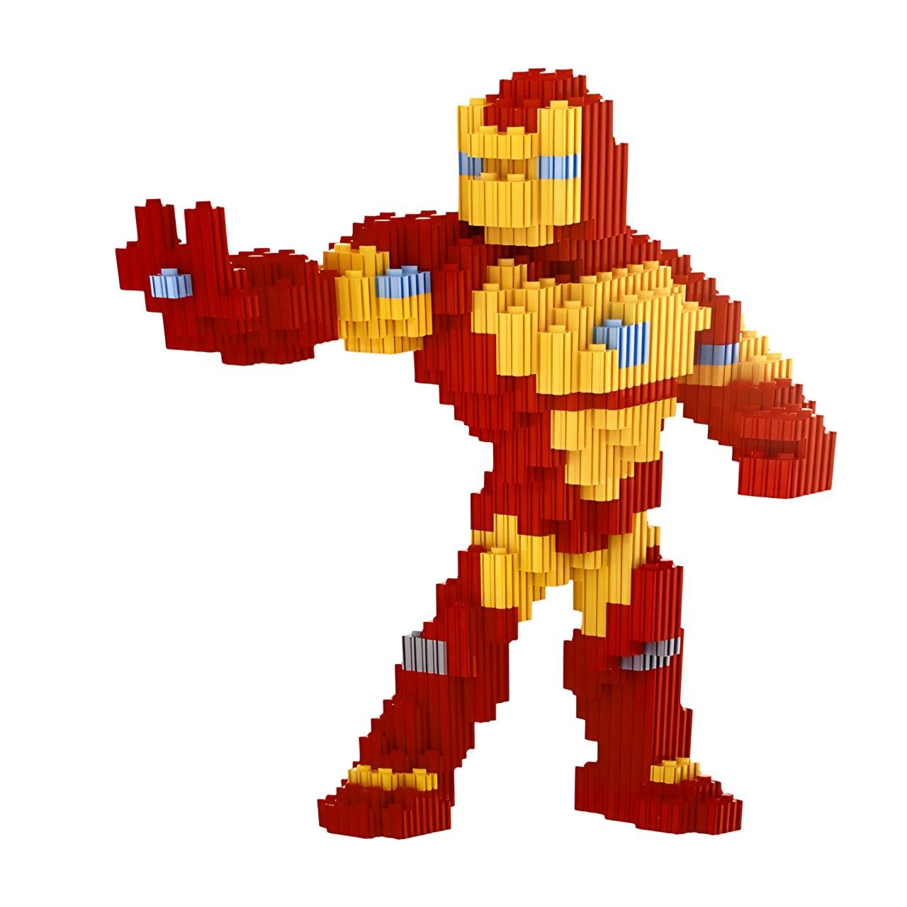 Конструктор детский Magic Blocks Железный человек 1031 дет. (7250)