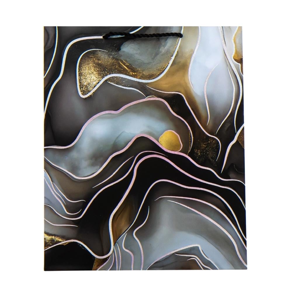 Набор подарочных пакетов Elisey Незабываемые моменты 26х32 см 4 шт. Черный (9069-030)