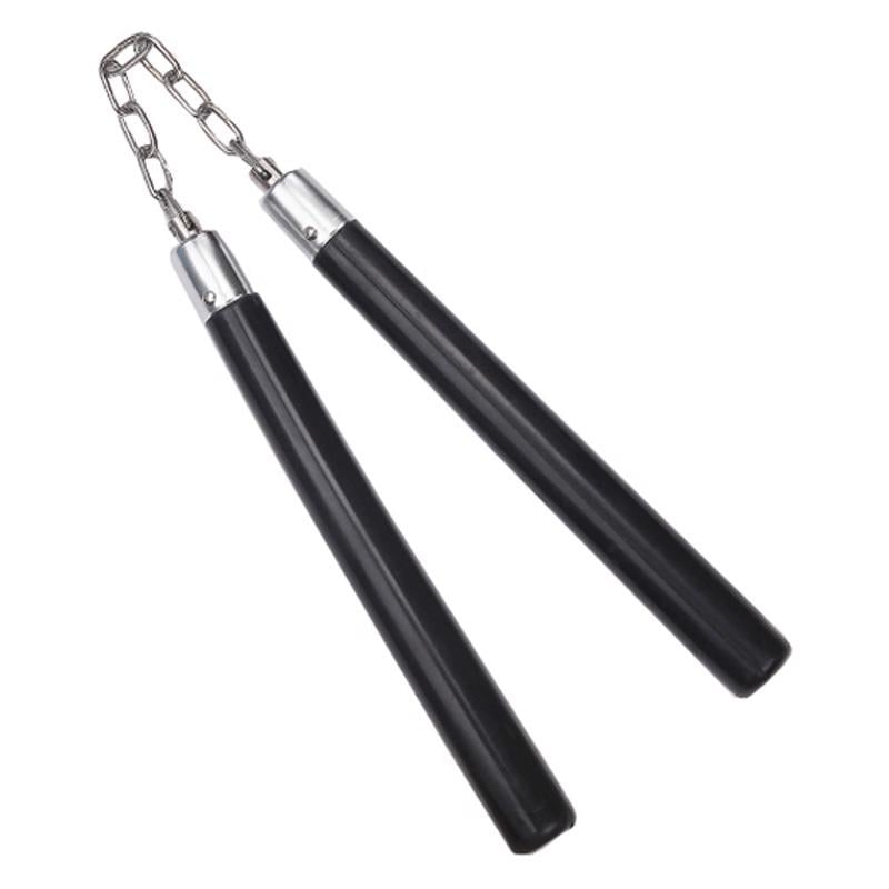 Нунчаки тренувальні гумові Univerza на ланцюгу Чорний Нунчаки тренувальні гумові Univerza на ланцюгу Чорний