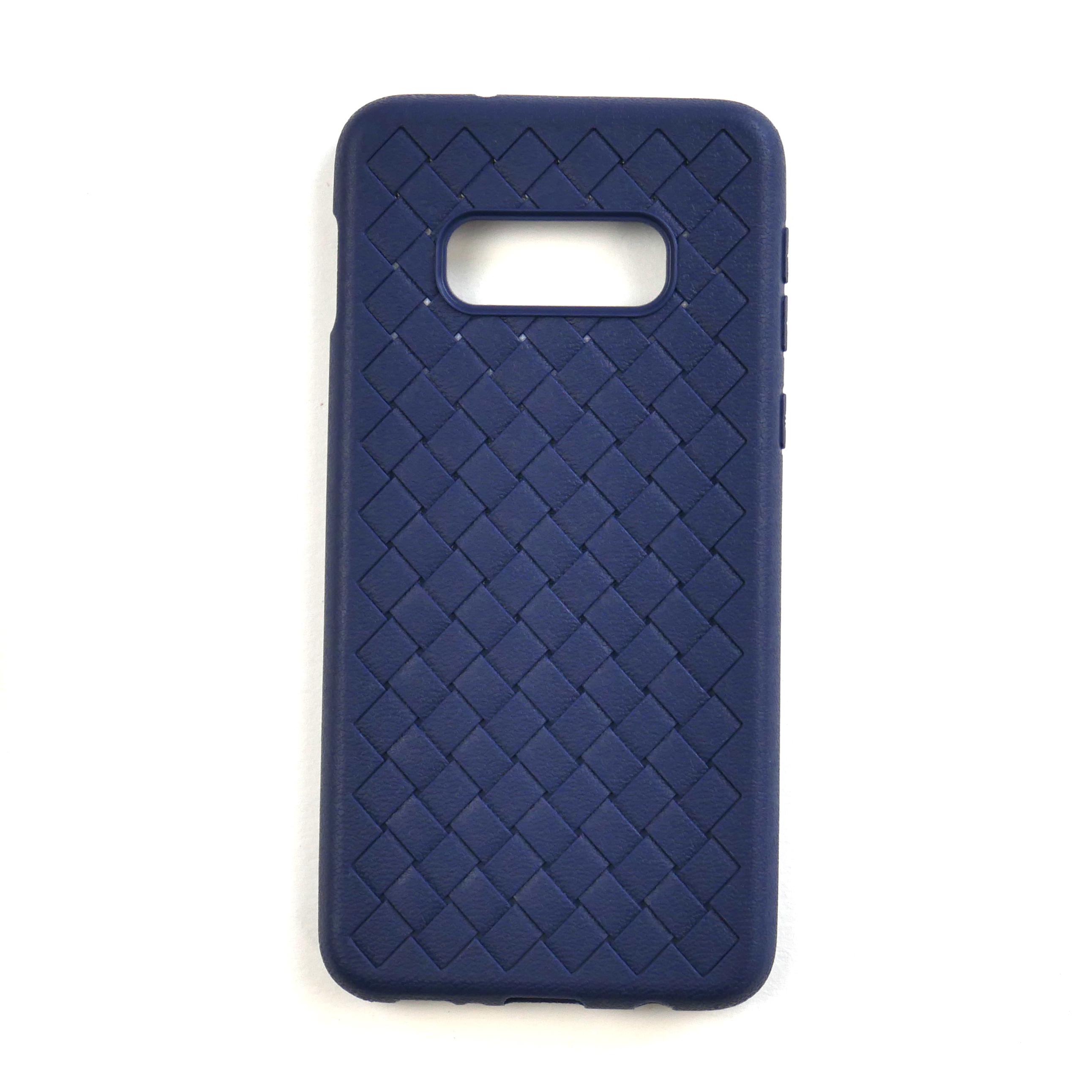 Чехол Weaving Case Samsung S10e (G970) Dark Blue