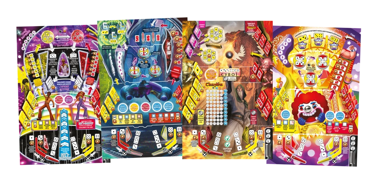 Настільна гра Super-Skill Pinball 4-Cade (1906218559) - фото 5 Настільна гра Super-Skill Pinball 4-Cade (1906218559) - фото 5