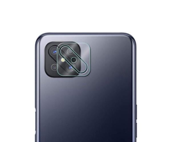 Противоударная гидрогелевая пленка Hydrogel Film для Oppo Reno4 F на камеру 3 шт, Transparent