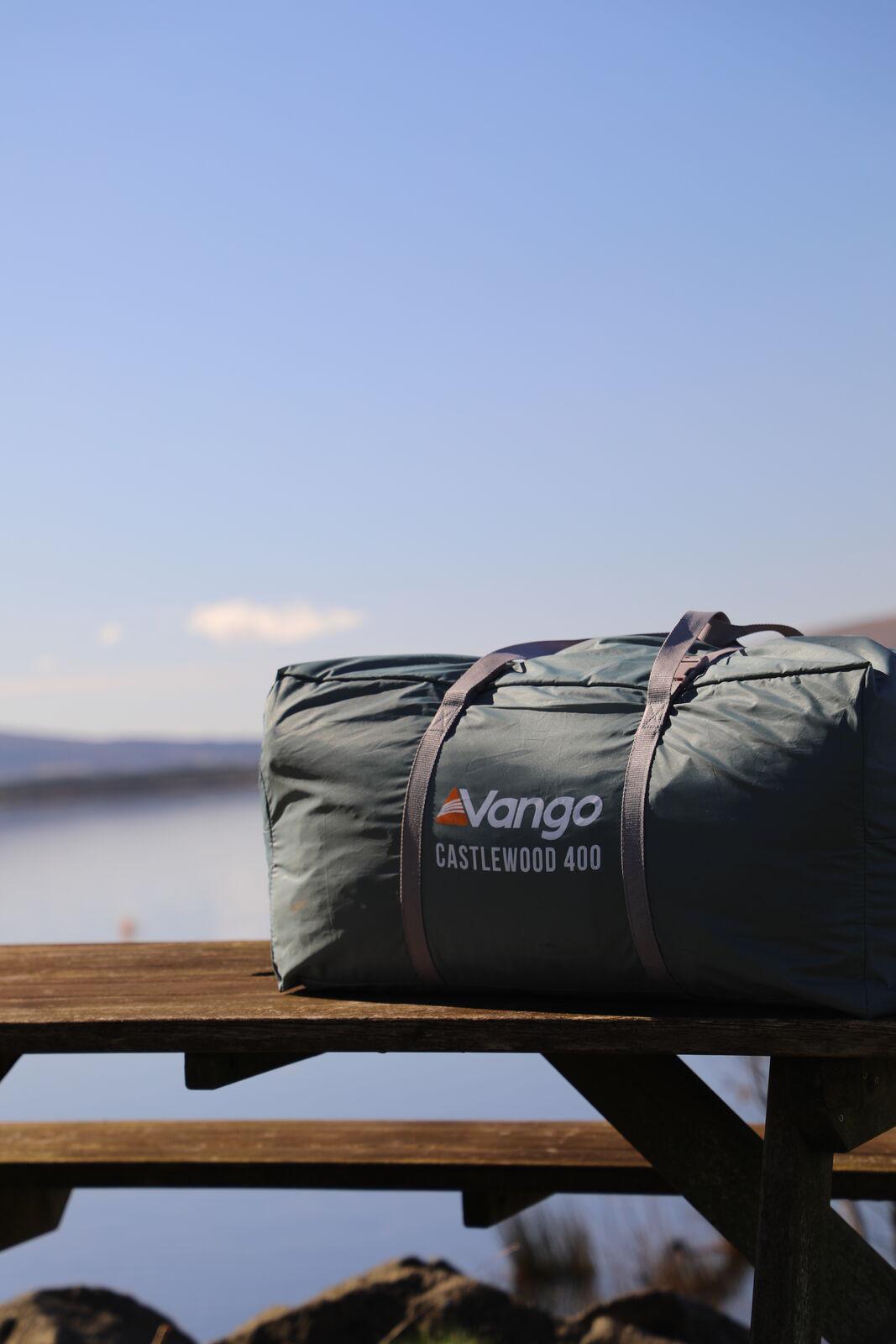 Палатка четырехместная Vango Castlewood 400 Package Mineral Green (TETCSLWOD000001) - фото 9