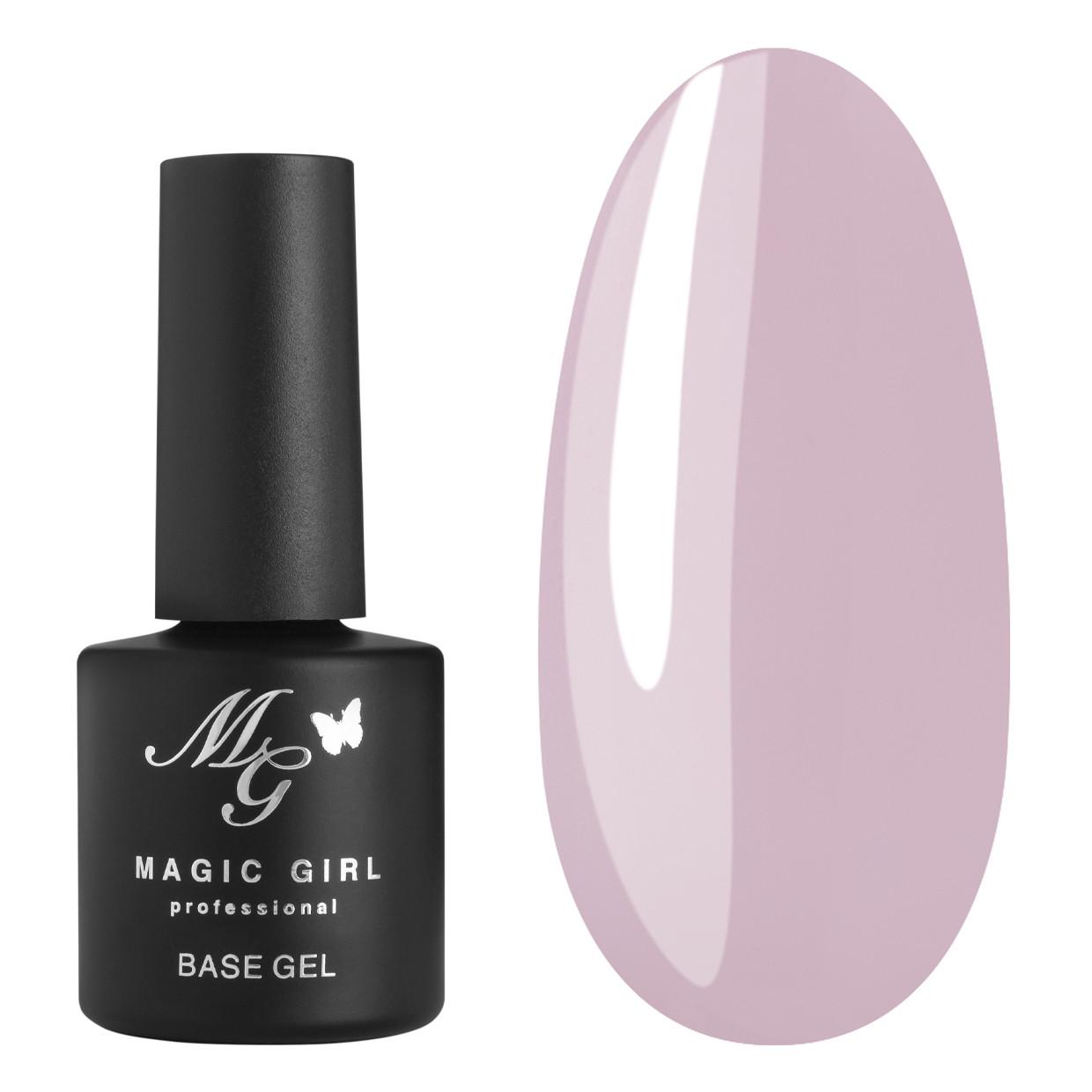 База для гель-лаку Magic Girl EASY 8 мл 02 Ніжно-рожевий (A1635253909) - фото 1