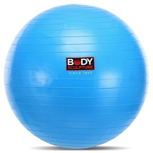 Мяч для фитнеса BODY SCULPTURE BJBB-001TBL-30N 75 см Синий глянцевый (31773432)