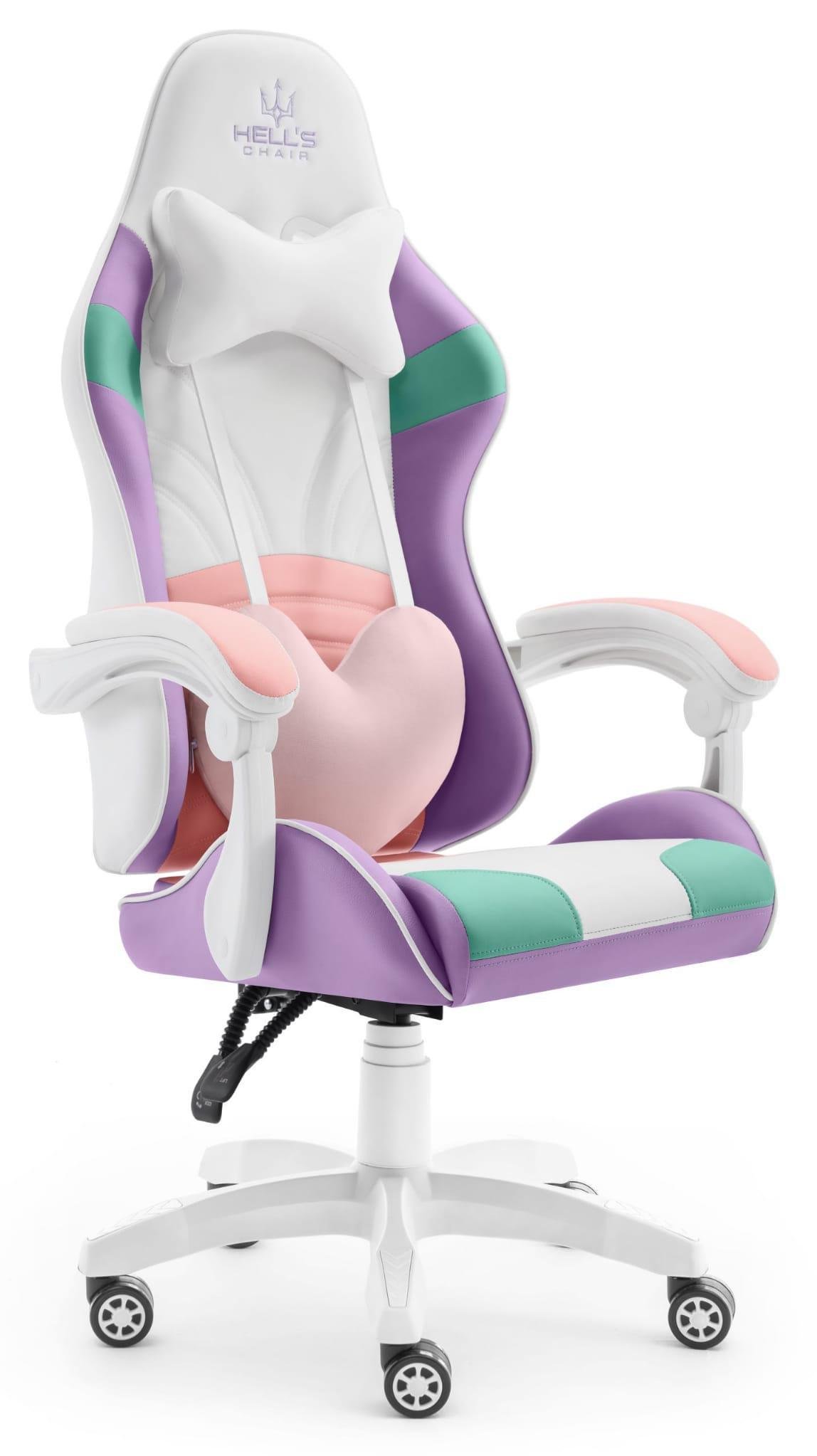 Кресло компьютерное Hell's Rainbow Onix (5904172376114)