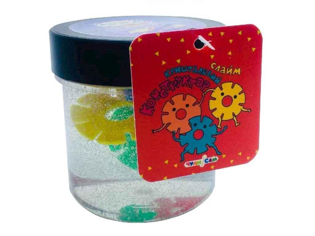 Слайм Чуди Сам хрустальный Конструктор 125 г (929156)