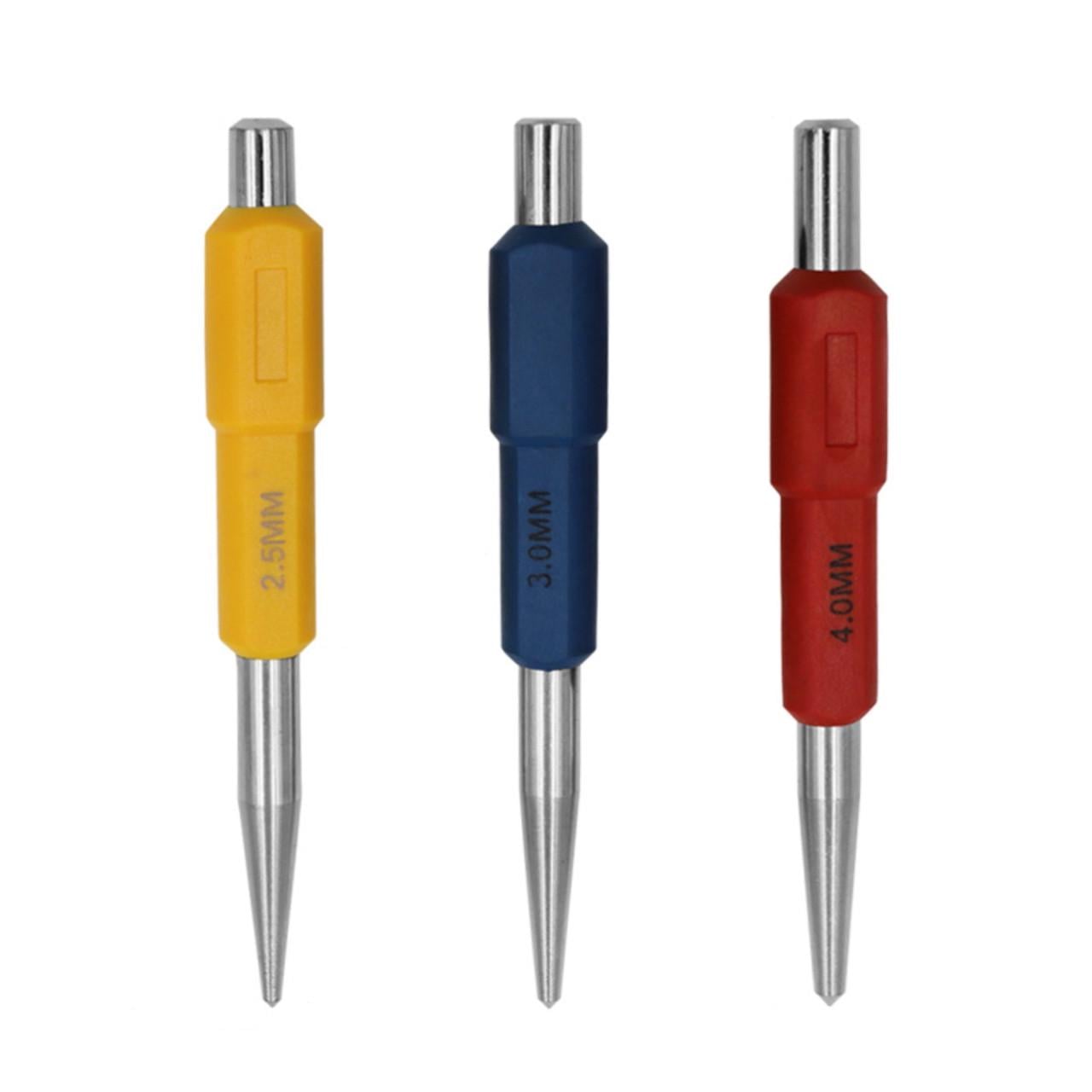 Набор кернов по дереву и металлу 3 шт. 2.5/3.0/4.0 мм (137851)