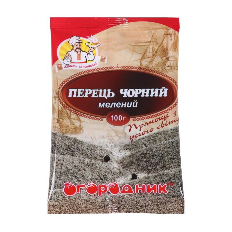 Приправа Перец черный Огородник молотый 100 г