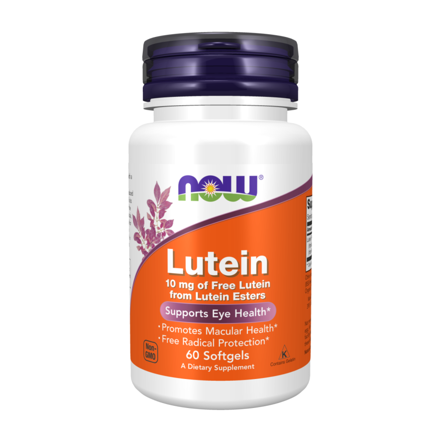 Диетическая добавка Now Lutein 60 капсул Диетическая добавка Now Lutein 60 капсул